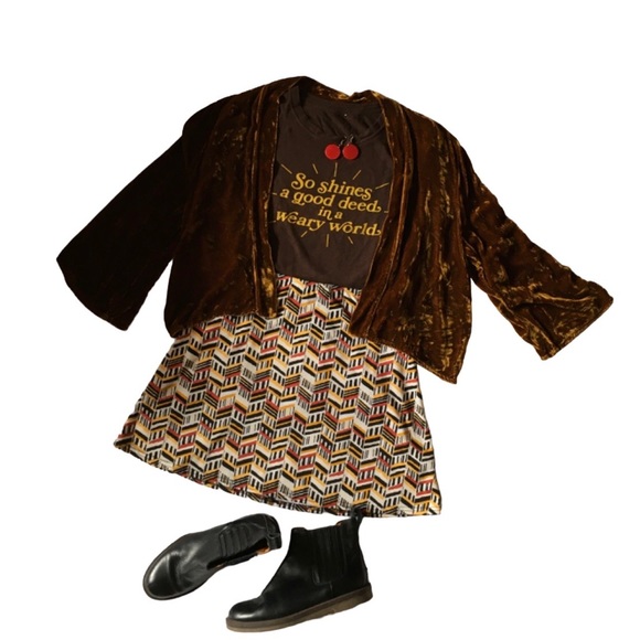 DIVIDED H & M Mini Skirt SZ S - Picture 3 of 12